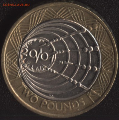 Великобритания 2 фунта 2001 Радио до 22:00мск 23.10.15 - Великобритания 2 фунта 2001 Радио -1