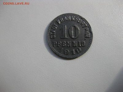 ФРАНКФУРТ на МАЙНЕ,10 пфеннигов 1919г(нотгельд)!до22.10.2015 - IMG_8605.JPG
