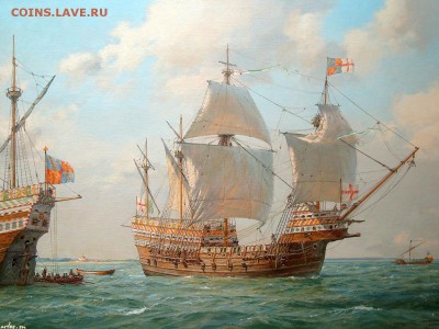 2 фунта 500 лет галеону Mary Rose Презентационный буклет - 7737_5