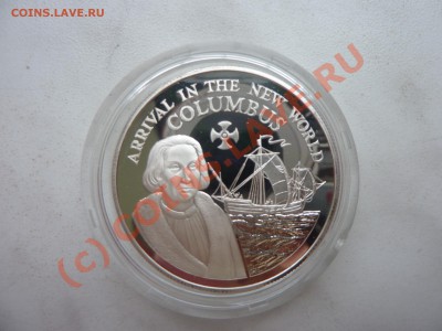Ямайка-10 долларов Колумб серебро пруф до 2.09.в 22-00 - P1030224_picnik