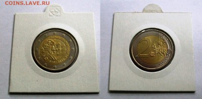 2 евро Португалия 2010 100 лет Португальской Республике - 100_3541.JPG