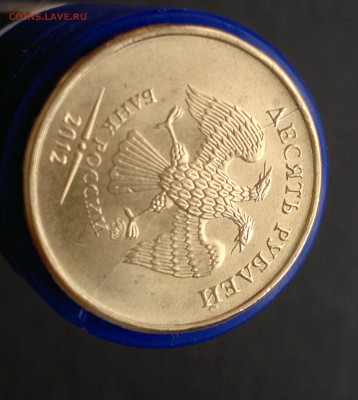 10 руб 2012г. ММД. Полный раскол аверса. - 2