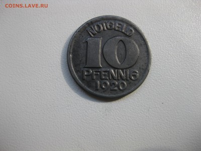 HALLE,10 пфеннигов 1920г(хорошая)!до 23.10.2015 - IMG_8593.JPG