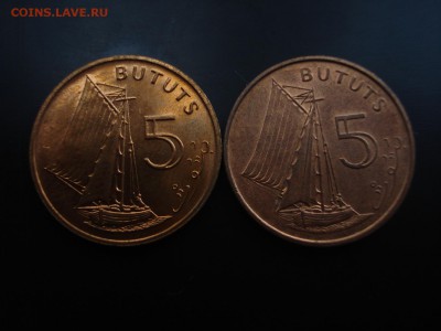 Гамбия. 5 бутут. 1971 (Unc),1998 КОРАБЛЬ - Гамбия (2)