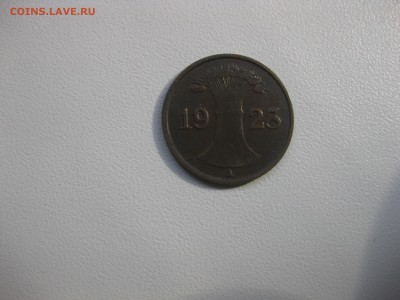 ВЕЙМАР,1 рентенпфенниг 1923А(бронза)!до 23.10.2015 - IMG_8566.JPG