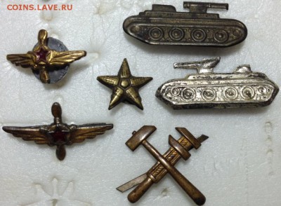 Петлицы, кокарды и тяж знак училища - Петлицы пореже.JPG