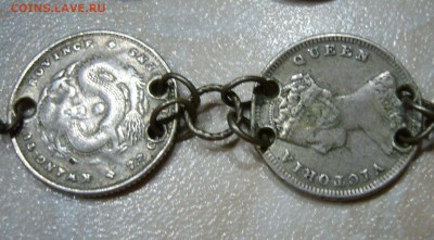 Монисто - Англия - гонконг - 19 век - серебро - 4444