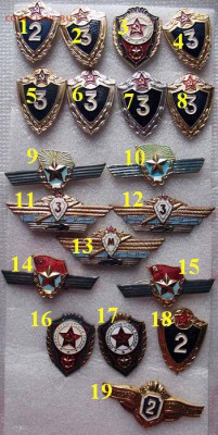 Военные знаки СССР и РФ по фиксированным ценам - 1.JPG