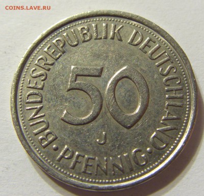 50 пфеннигов 1990 год J ФРГ до 25.10.2015 22:00 МСК - CIMG5697.JPG