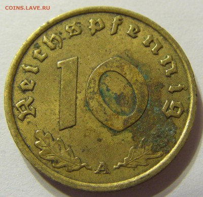 10 пфеннигов 1938 год А Германия до 25.10.2015 22:00 МСК - CIMG5705.JPG