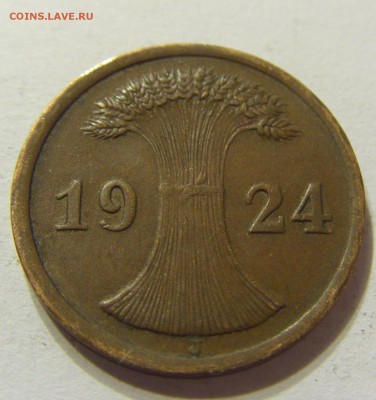 2 пфеннига 1924 год J Германия до 25.10.2015 22:00 МСК - CIMG5746.JPG