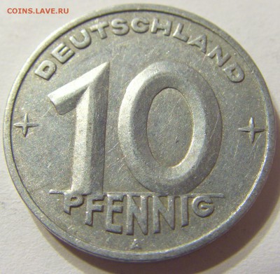 10 пфеннигов 1949 год А ГДР до  Год: 1949 Окончание: - CIMG5860.JPG