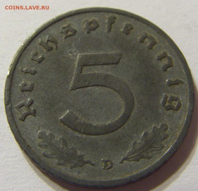 5 пфеннигов 1940 год D Германия до 25.10.2015 22:00 МСК - CIMG5864.JPG