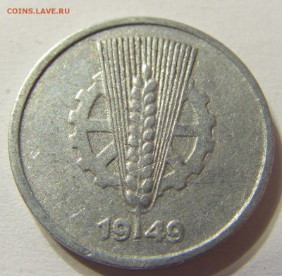 5 пфеннигов 1949 год А ГДР до 25.10.2015 22:00 МСК - CIMG5874.JPG