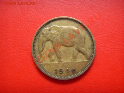 Конго Бельг. 1 франк 1946 Слон до 01.09 в 21.00 М - LPIC7922.JPG