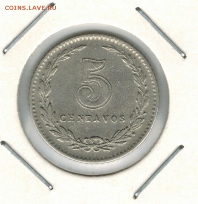 Аргентина 5 сентаво 1940 до 24.10.15   22-00 - 01 2
