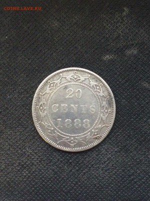 20 центов Ньюфаундленд 1888 - YwVfv5s7nuA