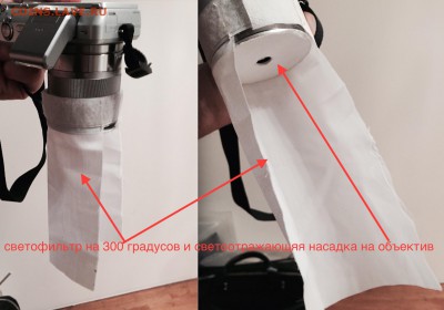 О фотографировании монет - светофильтр для вспышки