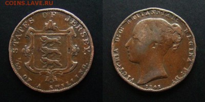 МОНЕТЫ МИРА №5 - Джерси – 1-52 шиллинга (1841) «Виктория»
