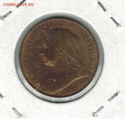 Великобритания 1 фартинг 1897 до 26.10.15    22-00 - 01 21