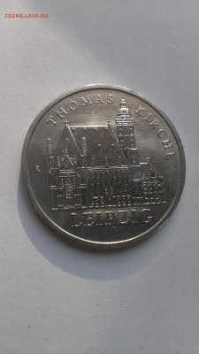 ГДР 5 марок 1984 год Лейпциг.Старая ратуша до 26.10.2015 - IMAG3164