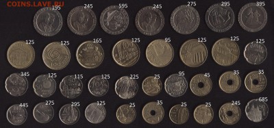 Иностранная юбилейка по ФИКСированной цене - Испания 01