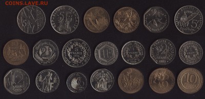 Иностранная юбилейка по ФИКСированной цене - Франция 01