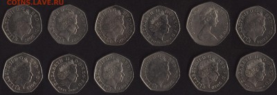 Иностранная юбилейка по ФИКСированной цене - анг-50-02+