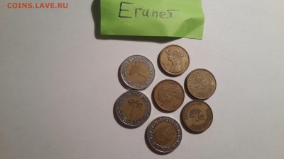 старый ЕГИПЕТ 7 монет до 28.10 22:00 - Египет2