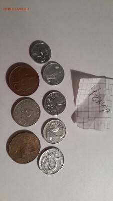 ЧЕХИЯ - подборка из 8 РАЗНЫХ монет. До 28:10 22:00 - Чехия