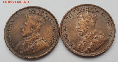 Канада 1 цент 1918 и 19г. в патине до 29.10 в 22-00 Мск - 20151024_104523