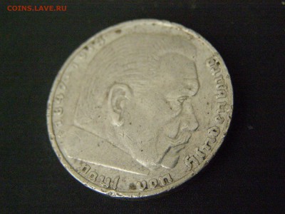 3-й рейх 5 марок 1935 F до 22-00 31.10.15 - P3144699.JPG