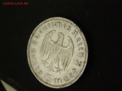 3-й рейх 5 марок 1935 F до 22-00 31.10.15 - P3144703.JPG
