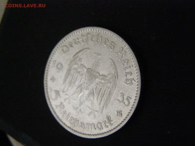 3-й рейх 5 марок кирха 1935 А до 22-00 31.10.15 - P3144697.JPG
