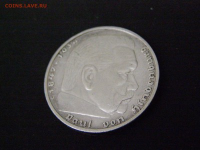 3-й рейх 5 марок 1936 J до 22-00 31.10.15 - P3144711.JPG