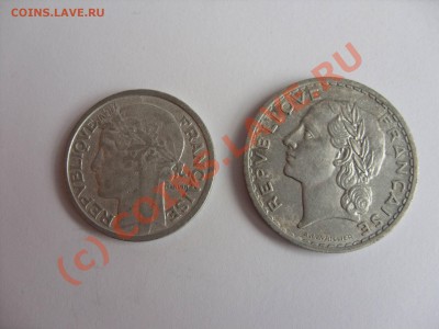 2 и 5 франков.Франция.1948-1949.До 03.09.2010 в 23:00 по МСК - 2 и 5 франков Франция 1948-1949 - 2.JPG