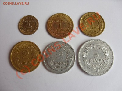Лот Франции 1922-46.6 монет.До 03.09.2010 в 23:40 по Москве - Лот Франции 6 монет - 1.JPG