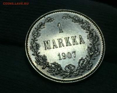 Марка 1907 Неплохая. до 30.10. в 22:15 - 2