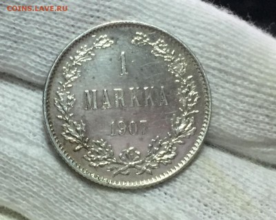 Марка 1907 Неплохая. до 30.10. в 22:15 - 1