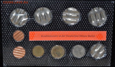 Комплект погашеных монет ФРГ до 30.10.15 22:00 мск - 2