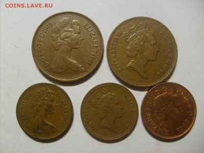 Монеты Великобритании 5 шт. 1976-2001 гг. до 31.10 в 22-00 - S6306064.JPG