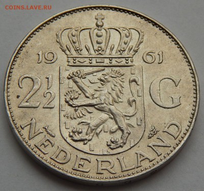 2 гульдена 1961, до 01.11.15 в 22:00 МСК - 4535
