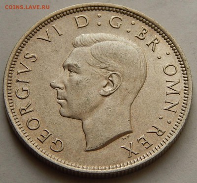 2 кроны 1946 Георг VI, до 01.11.15 в 22:00 - 4906