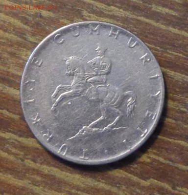 ТУРЦИЯ - 5л. ВСАДНИК крупная до 1.11, 22.00 - Турция 5 лир всадник крупная -1