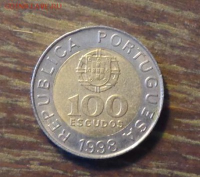 ПОРТУГАЛИЯ - 100 эск. ПЕДРО НУНЬЕС БИМ до 1.11, 22.00 - Португалия 100 эскудо Педро Нунес БМ -1