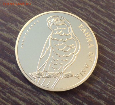 КОРЕЯ - ПОПУГАЙ ПРУФ до 1.11, 22.00 - корея фауна азии попугай - 1