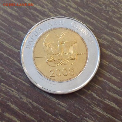 ПАПУА-Н.ГВИНЕЯ - 2 кина 35 лет Нацбанку БИМ до 1.11, 22.00 - папуа новая гвинея 2 кина БМ - 2