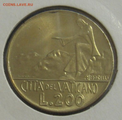 ВАТИКАН 200 лир 1977 UNC до 01.11.15 22.00 - IMG_4229.JPG
