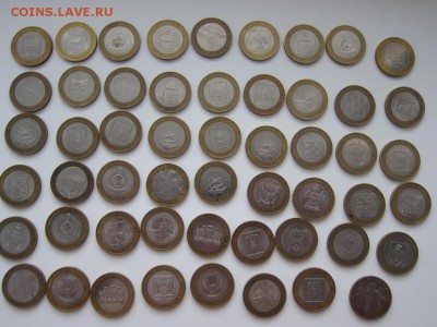 Биметалл 53 монеты - 7461186