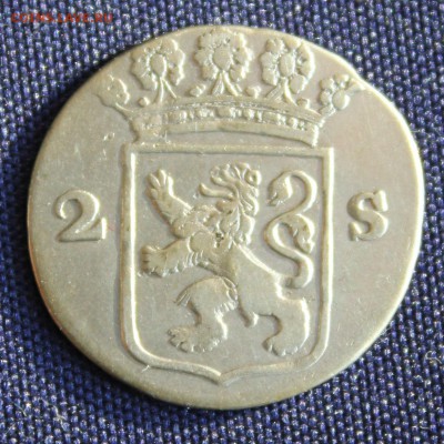 С 1 руб. HOLLANDIA (НИДЕРЛАНДЫ) 2 стивера 1791г.до 1.11. - IMG_8449.JPG